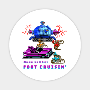 foot cruisin' Magnet